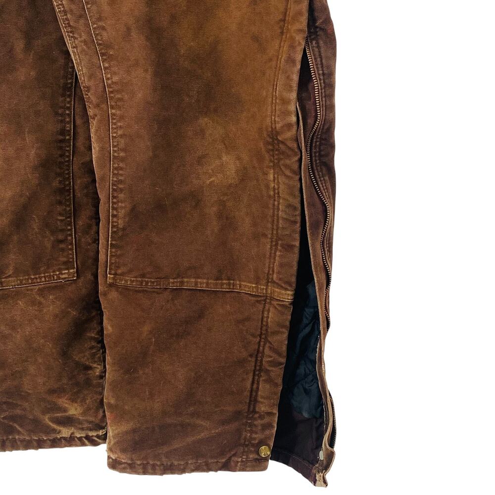 VTG Carhartt Double Knee Carpenter Pants Quilted 44x30 Workwear Grunge Thrashed - Picture 11 of 16